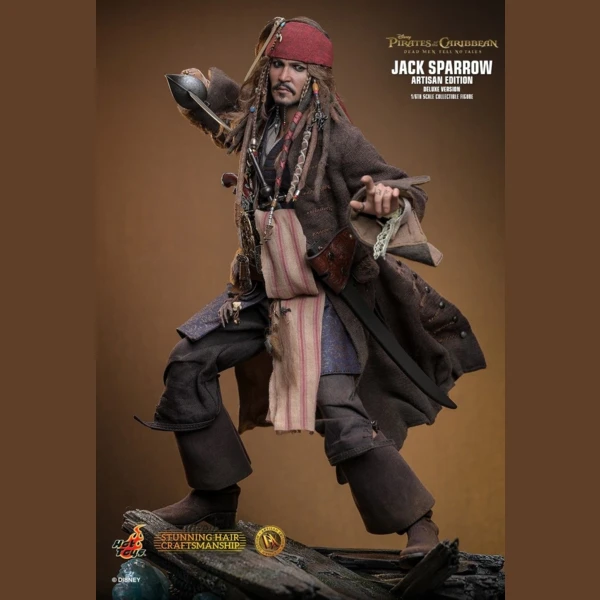 Hot Toys Jack Sparrow (Artisan Edition Deluxe Version), Pirates of the Caribbean: Dead Men Tell No Tales