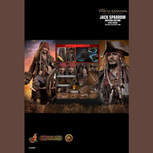 Hot Toys Jack Sparrow (Artisan Edition Deluxe Version), Pirates of the Caribbean: Dead Men Tell No Tales