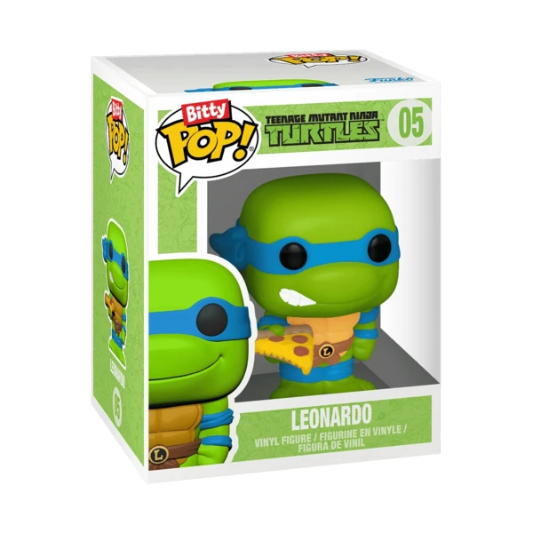 Funko Pop! Bitty Pop! Rides Leonardo, Teenage Mutant Ninja Turtles
