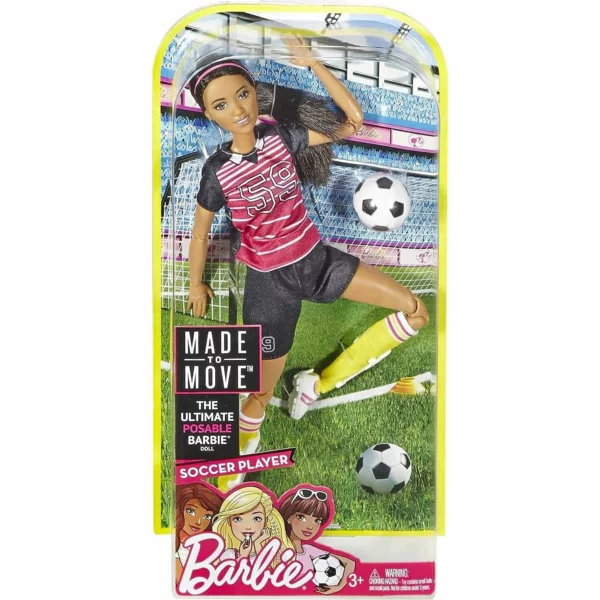 Barbie Made to Move Soccer Player