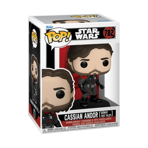 Funko Pop! Cassian Andor (Sienar Test Pilot),  Star Wars: Andor