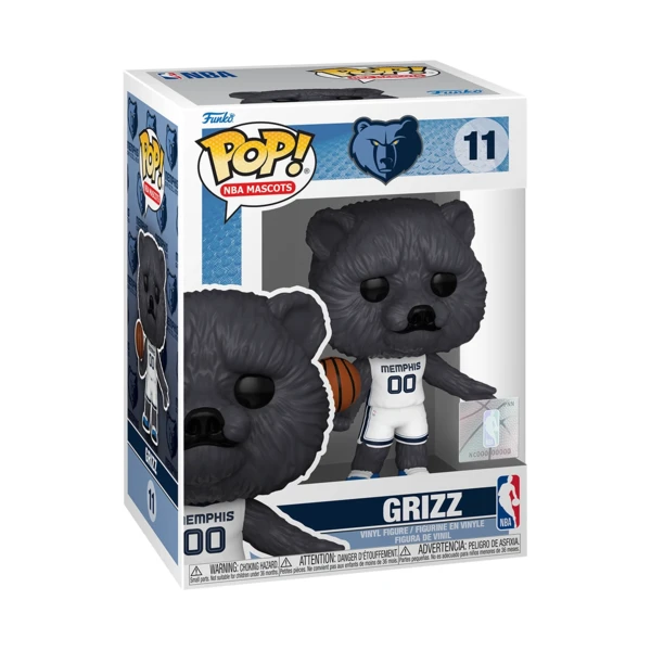 Funko Pop! Grizz, NBA: Memphis Grizzlies