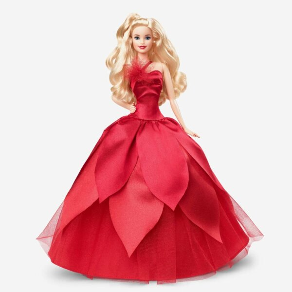 Barbie 2022 Holiday, Blonde Hair, 2022 Holiday Barbie