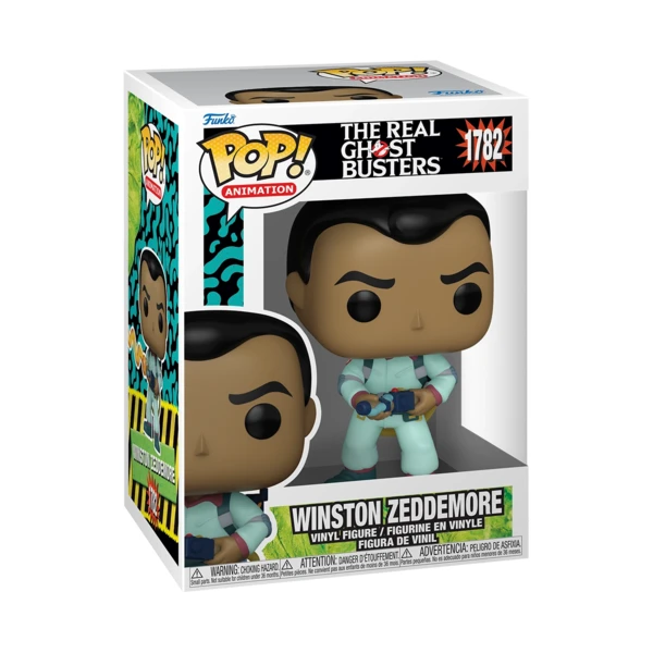 Funko Pop! Winston Zeddemore, The Real Ghostbusters