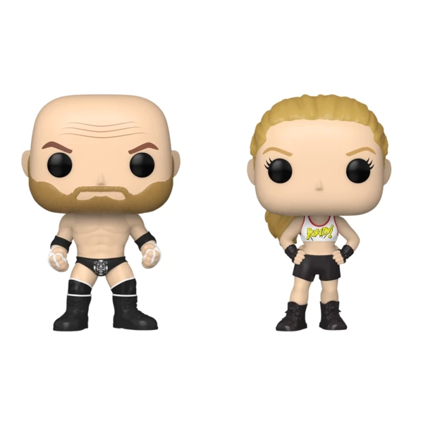 Funko Pop! 2-PACK Triple H And Rhonda Rousey, WWE