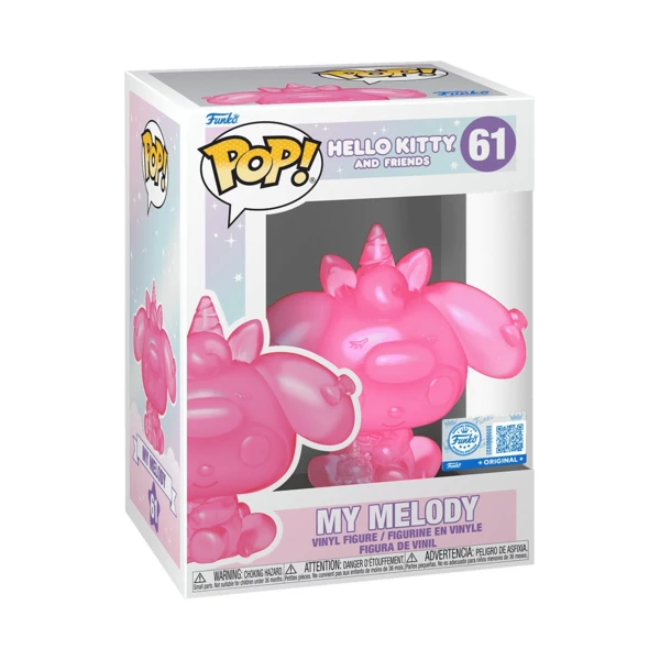 Funko Pop! My Melody (Translucent Pink), Hello Kitty