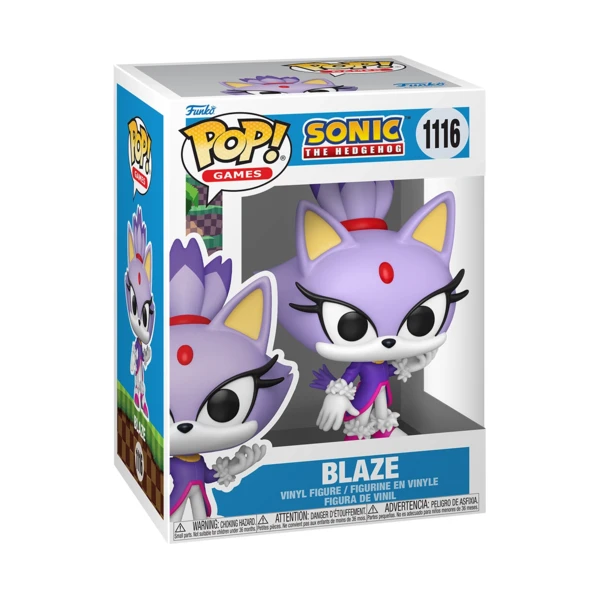 Funko Pop! Blaze, Sonic The Hedgehog