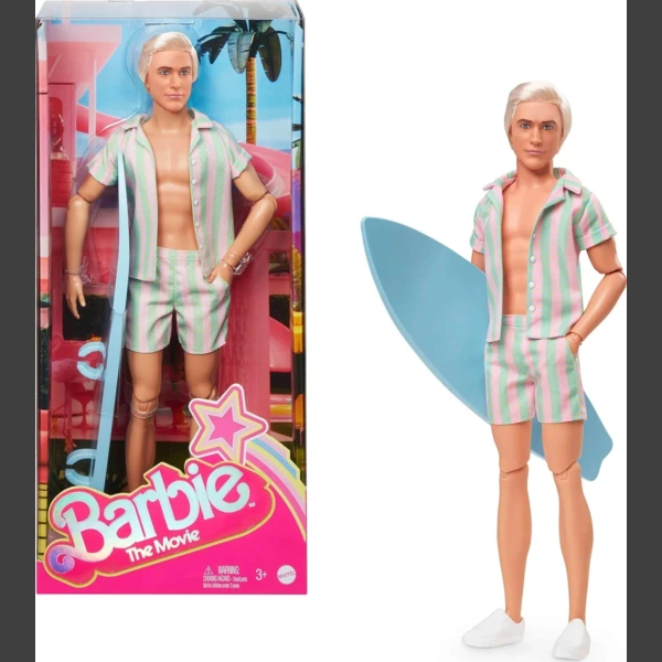 Ken (Barbie The Movie) with Surfboard, The Movie 2023