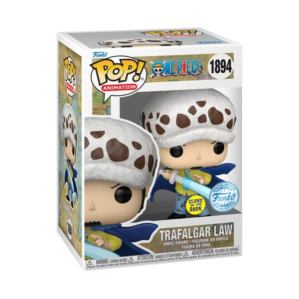 Funko Pop! Trafalgar Law (Glow), One Piece