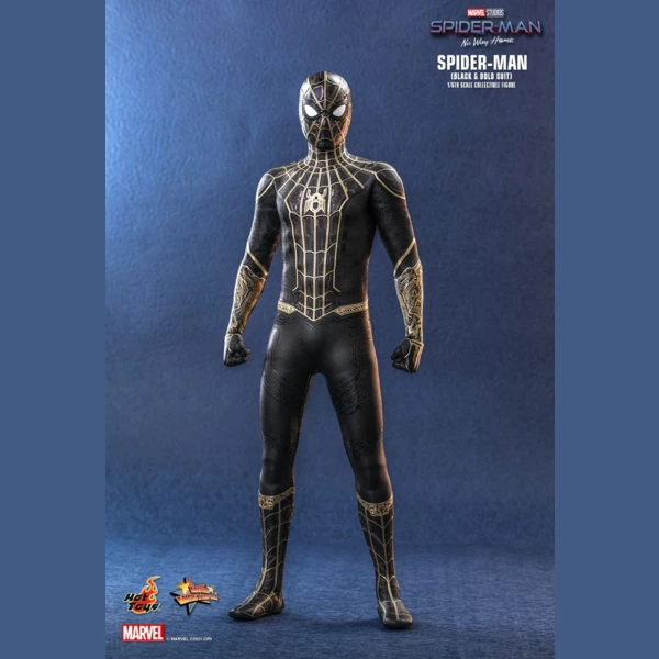 Hot Toys Spider-Man (Black & Gold Suit), Spider-Man: No Way Home