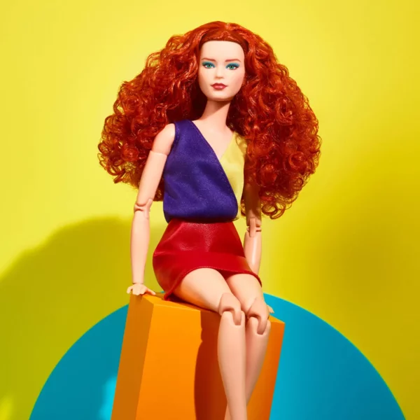 Barbie Looks Original, Curly Red Hair #13