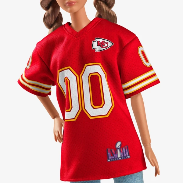 Barbie Kansas City Chiefs, Champion doll, NFL Super Bowl