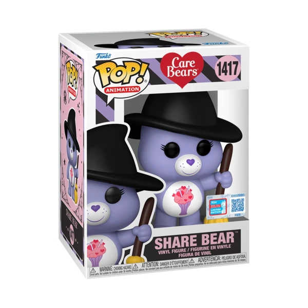 Funko Pop! Share Bear (Witch) (Octane5 sticker), Care Bears