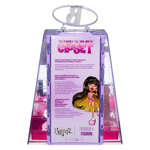 Bratz Dana (Playset), What'z In My Closet