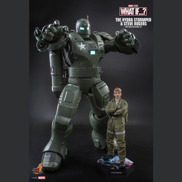Hot Toys The Hydra Stomper and Steve Rogers, What If...?