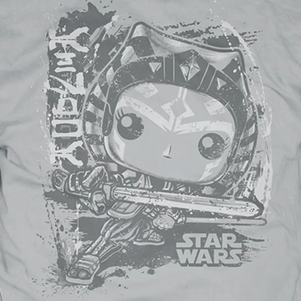Funko Pop! Ahsoka with T-Shirt (Glow In The Dark), Star Wars