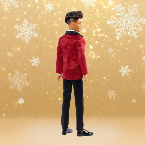 Barbie 2026 Holiday Ken with Black Hair, Holiday Barbie