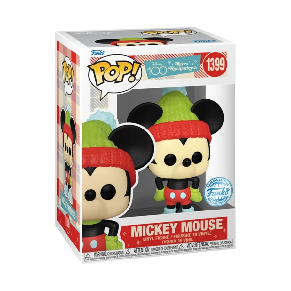 Funko Pop! Mickey Mouse, Disney100: Retro Reimagined