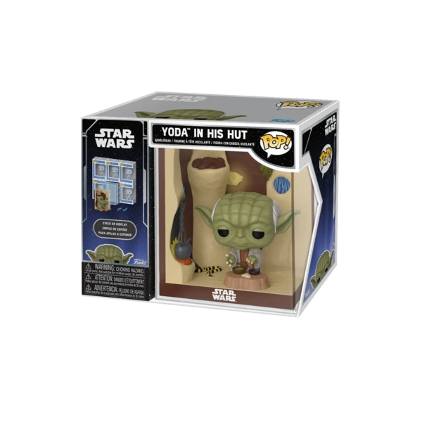 Funko Pop! Nooks Yoda in His Hut, Movies & TV