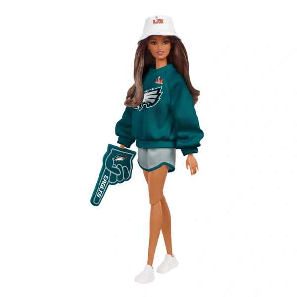 Barbie Super Bowl Eagles Doll 2, NFL Super Bowl