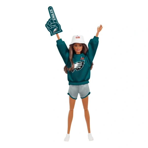 Barbie Super Bowl Eagles Doll 2, NFL Super Bowl