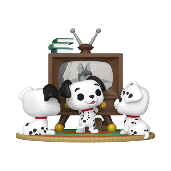 Funko Pop! Rolly, Patch & Lucky with TV, Disney
