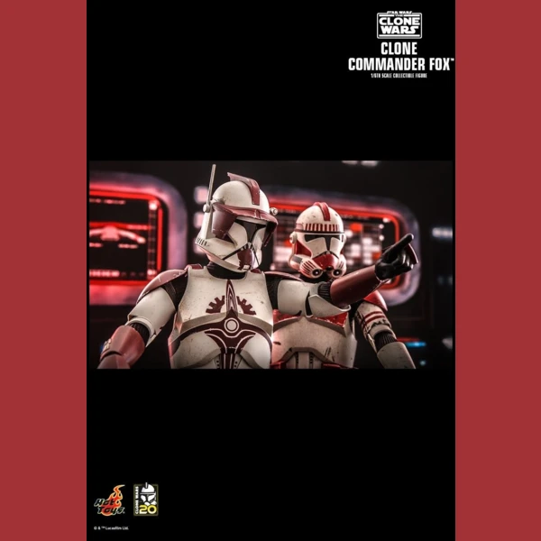 Hot Toys Clone Commander Fox™, Star Wars: The Clone Wars