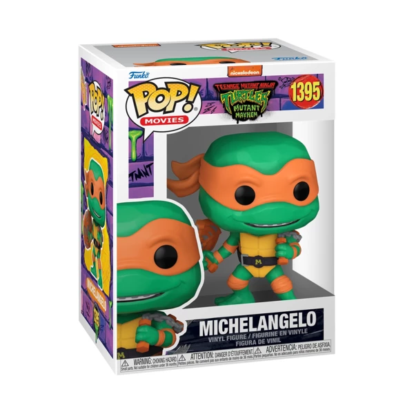 Funko Pop! Michelangelo, Teenage Mutant Ninja Turtles: Mutant Mayhem