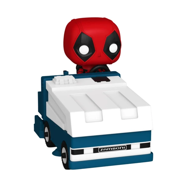 Funko Pop! RIDE Deadpool On A Zamboni Machine (Octane5 sticker)