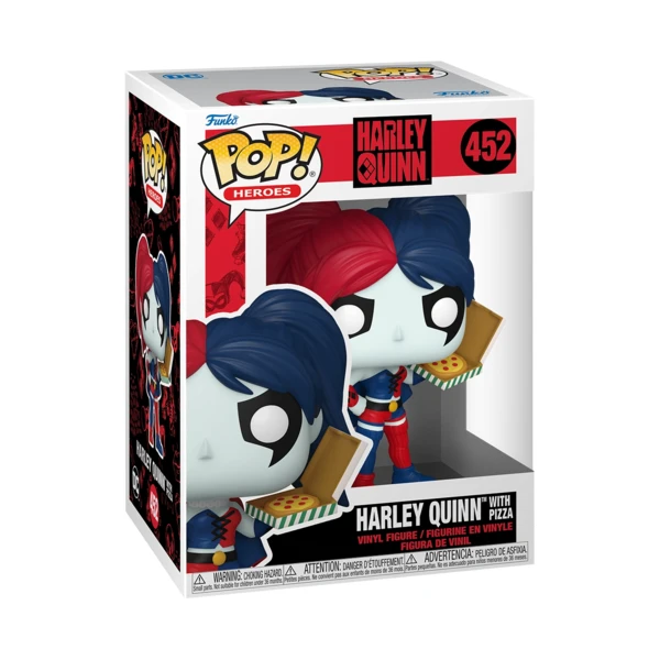 Funko Pop! Harley Quinn With Pizza, Harley Quinn: 30th Anniversary