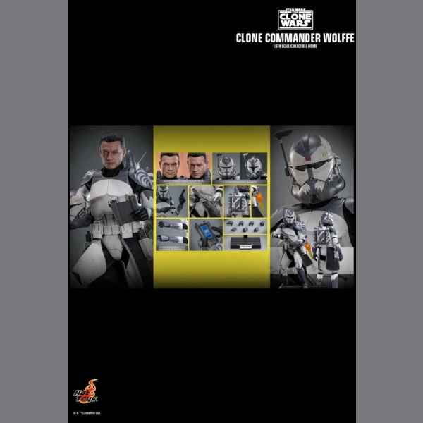 Hot Toys Clone Commander Wolffe, Star Wars: The Clone Wars