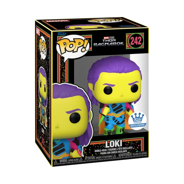 Funko Pop! Loki (Black Light), Thor: Ragnarok