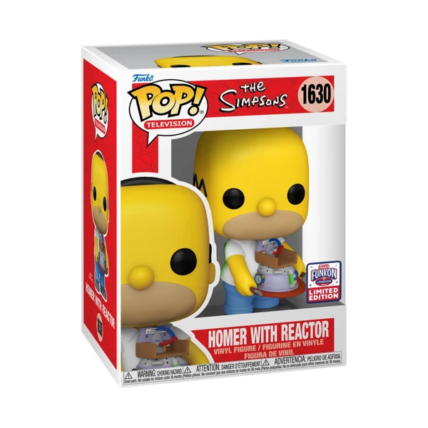 Funko Pop! Homer With Reactor (FunKon sticker), The Simpsons