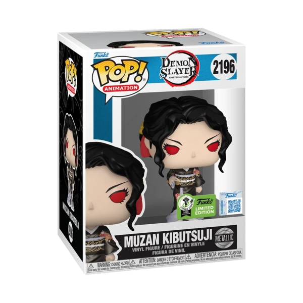 Funko Pop! Muzan Kibutsuji Metallic, 2196, Demon Slayer