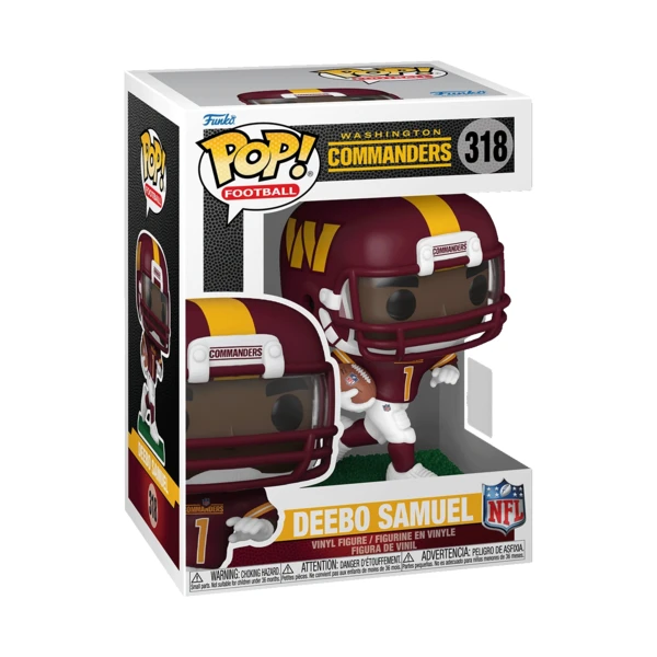 Funko Pop! Deebo Samuel,  NFL: Commanders