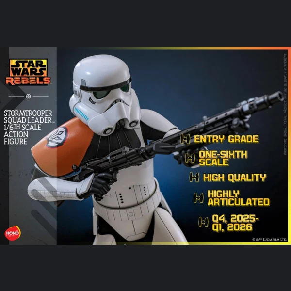 Hot Toys Star Wars - Stormtrooper Squad Leader (HONO Studios) (Deluxe)