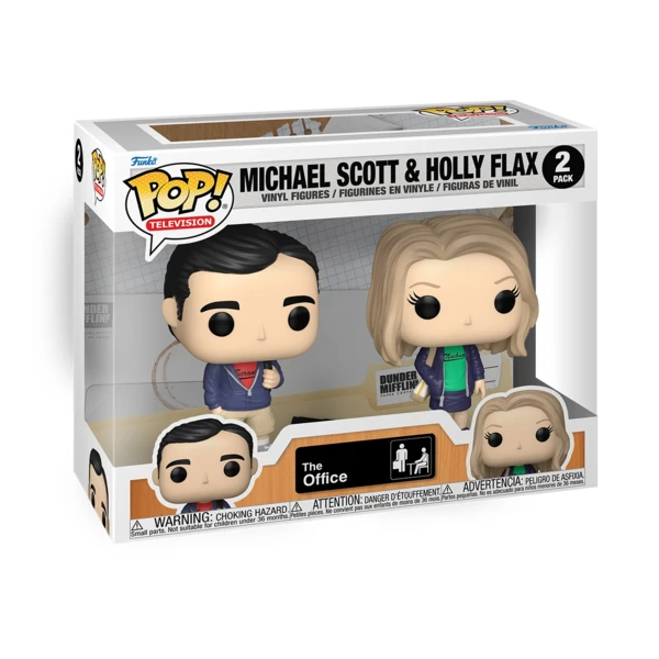 Funko Pop! Michael Scott & Holly Flax (Company Picnic) 2-Pack
