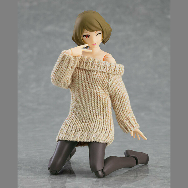 Max Factory Female Body (Chiaki) with Off-the-Shoulder Sweater Dress, figma Styles