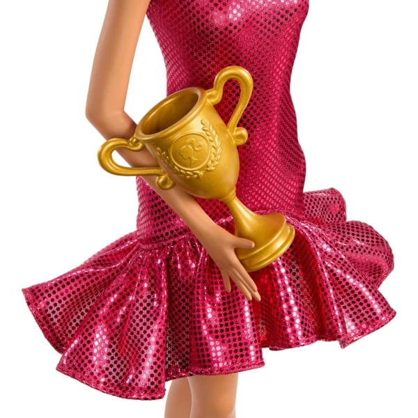 Barbie Ballroom Dancer with Red Ruffle Dress, Barbie Career