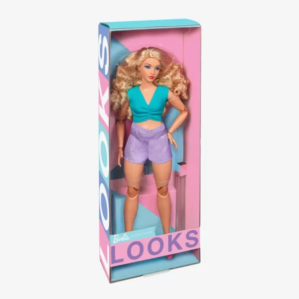 Barbie Looks Curvy, Curly Blonde Hair #16