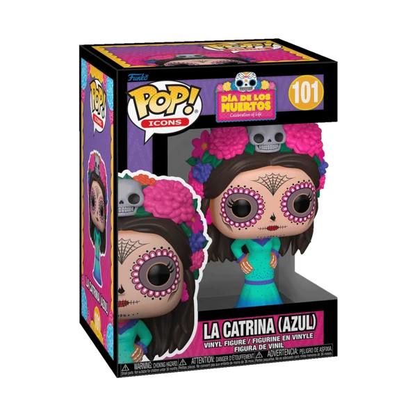 Funko Pop! La Catrina (Azul), Día De Los Muertos