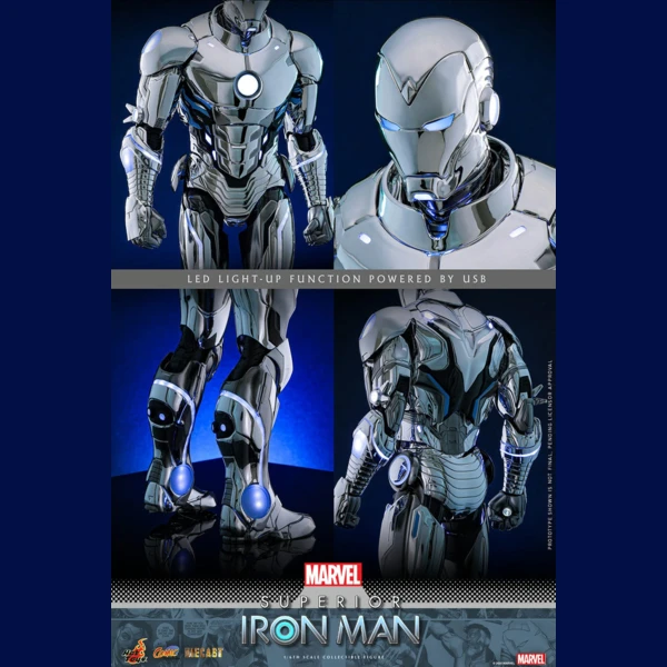 Hot Toys Iron Man - Superior Iron Man (Diecast)