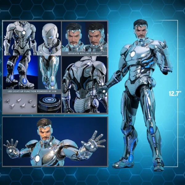 Hot Toys Iron Man - Superior Iron Man (Diecast)