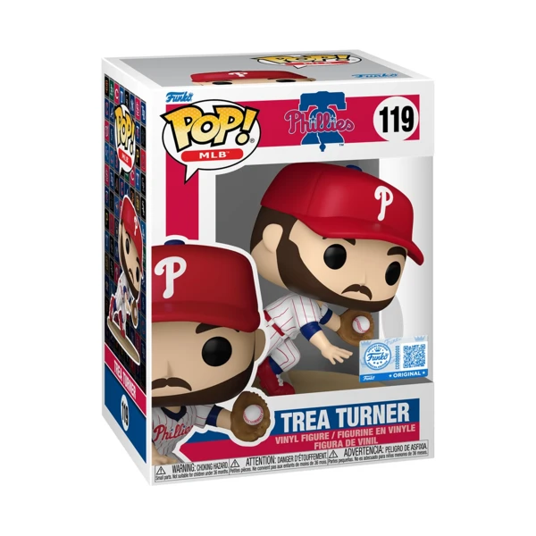 Funko Pop! Trea Turner,  Mlb: Phillies
