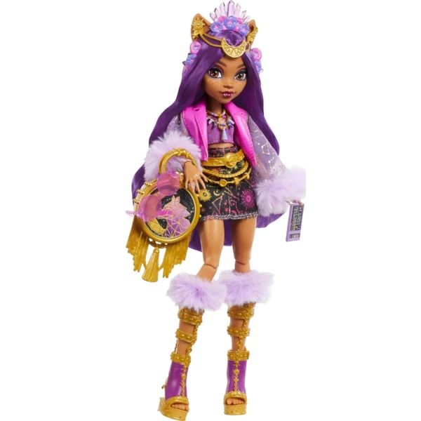 Monster High Clawdeen Wolf with Festival Themed Accessories, Monster Fest