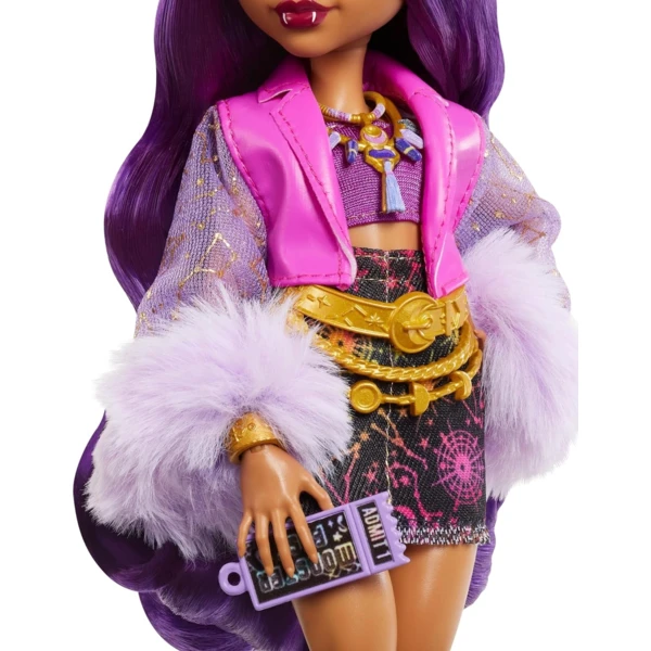 Monster High Clawdeen Wolf with Festival Themed Accessories, Monster Fest