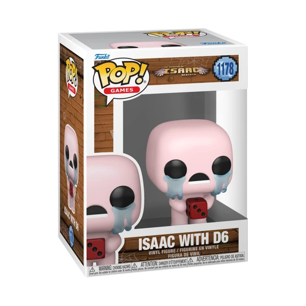 Funko Pop! Isaac with D6, Video Games