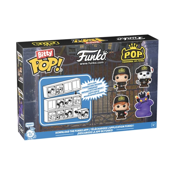 Funko Pop! Paranormal Ops Patrol 4-Pack, Bitty Pop!