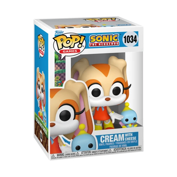 Funko Pop! Cream With Cheese, Sonic The Hedgehog