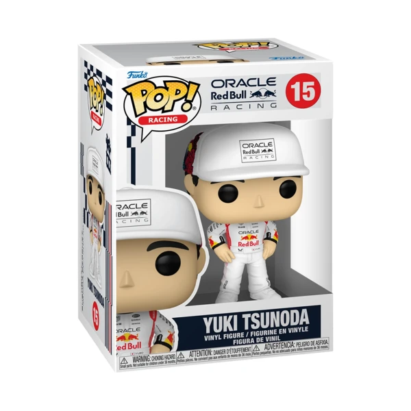 Funko Pop! Yuki Tsunoda, Oracle Red Bull Racing